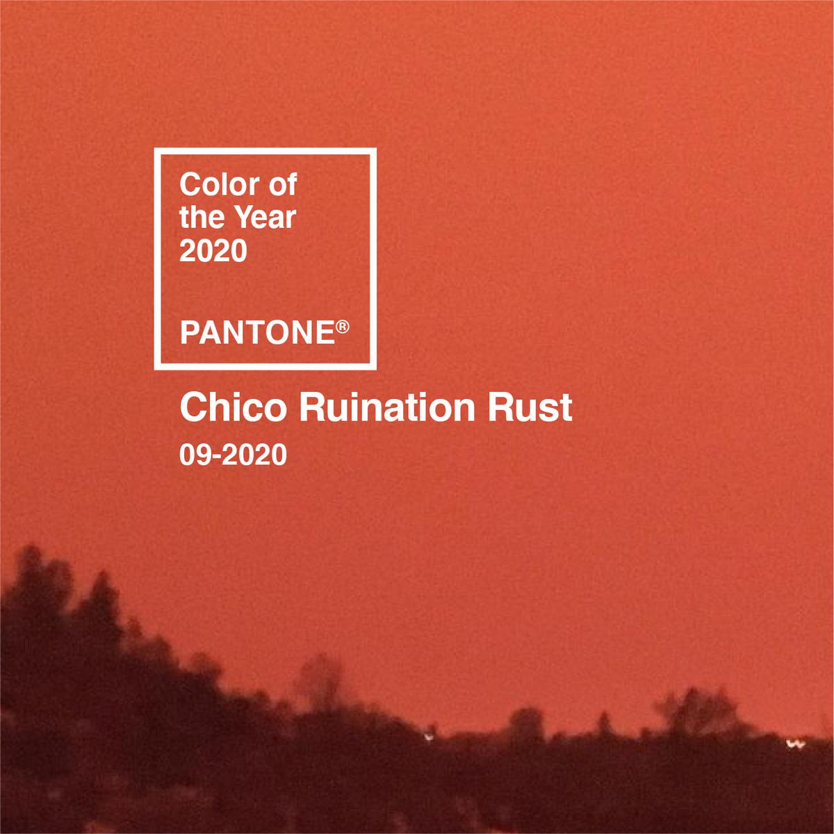 rust color pantone