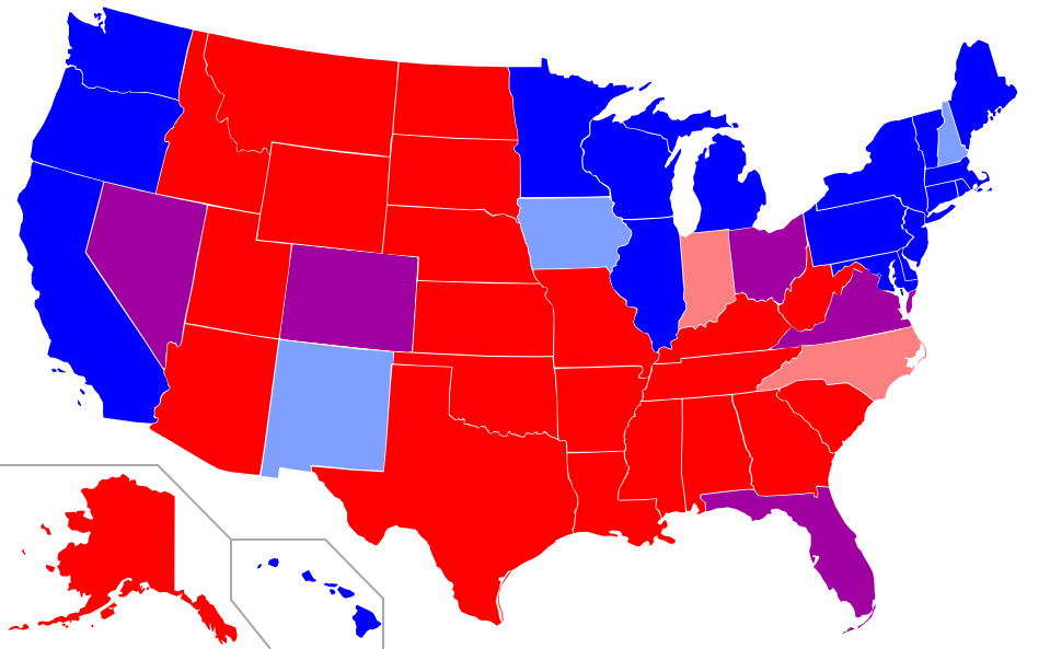 Red State, Blue State Polarization and the American Situation The