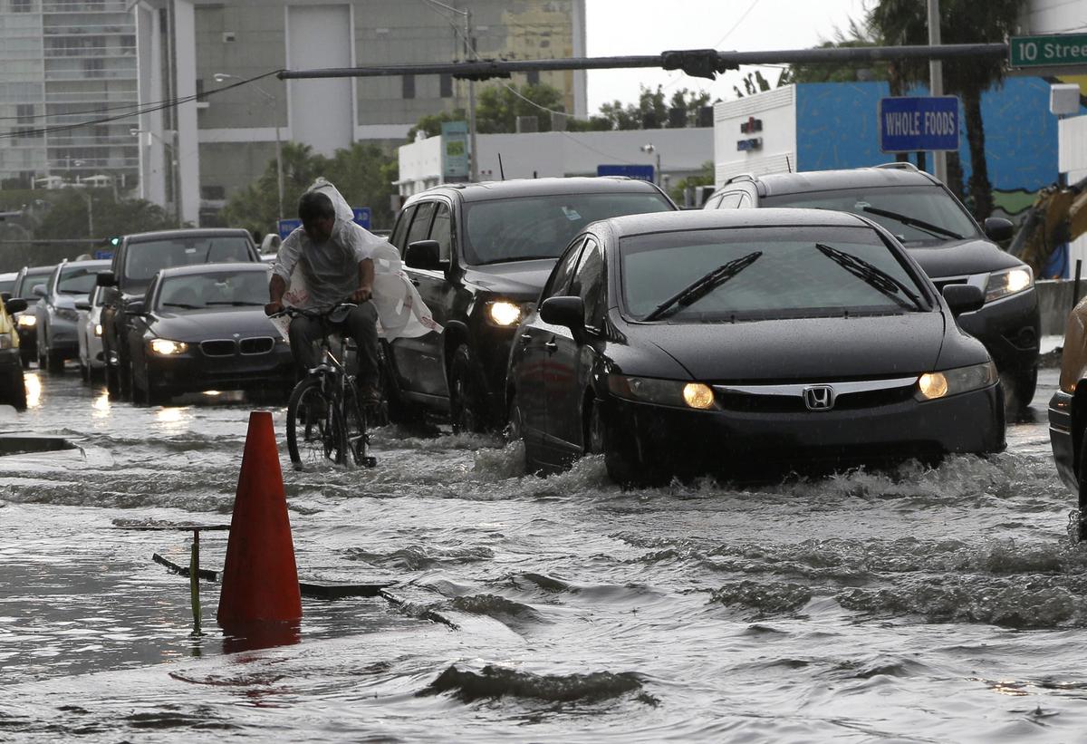 How climate change will increase storm surge flooding in NYC, Miami and  D.C. : NPR