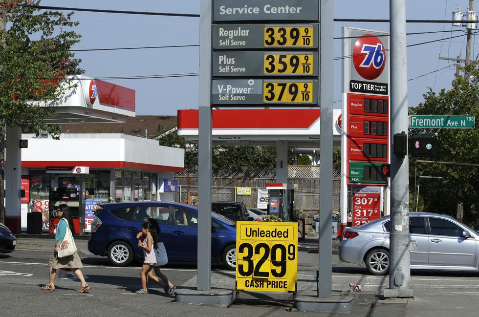 gas price in seattle today